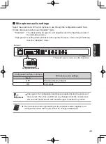 Preview for 43 page of Panasonic WX-SR202P Operating Instructions Manual