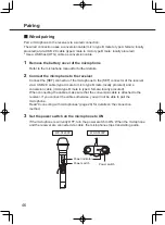 Preview for 46 page of Panasonic WX-SR202P Operating Instructions Manual