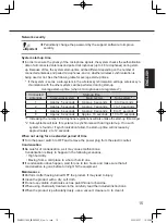 Preview for 15 page of Panasonic WX-SR204 Operating Instructions Manual