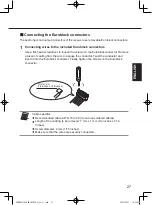 Предварительный просмотр 27 страницы Panasonic WX-SR204 Operating Instructions Manual