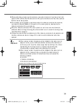 Preview for 39 page of Panasonic WX-SR204 Operating Instructions Manual