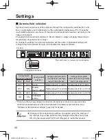 Preview for 40 page of Panasonic WX-SR204 Operating Instructions Manual