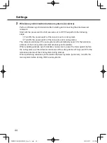 Preview for 44 page of Panasonic WX-SR204 Operating Instructions Manual