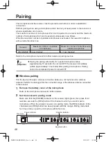 Preview for 48 page of Panasonic WX-SR204 Operating Instructions Manual