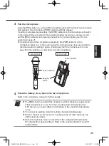 Preview for 49 page of Panasonic WX-SR204 Operating Instructions Manual