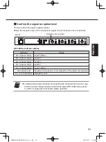 Preview for 53 page of Panasonic WX-SR204 Operating Instructions Manual