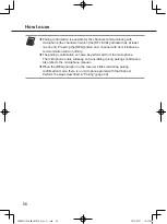 Preview for 56 page of Panasonic WX-SR204 Operating Instructions Manual