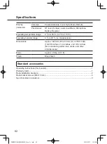 Preview for 62 page of Panasonic WX-SR204 Operating Instructions Manual