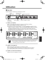 Preview for 113 page of Panasonic WX-SR204 Operating Instructions Manual
