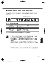 Preview for 115 page of Panasonic WX-SR204 Operating Instructions Manual