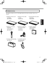 Предварительный просмотр 7 страницы Panasonic WX-SR204P Operating Instructions Manual