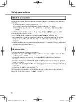 Preview for 10 page of Panasonic WX-SR204P Operating Instructions Manual