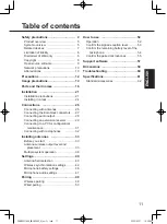 Предварительный просмотр 11 страницы Panasonic WX-SR204P Operating Instructions Manual