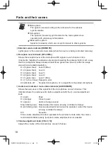 Preview for 18 page of Panasonic WX-SR204P Operating Instructions Manual