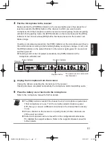 Preview for 51 page of Panasonic WX-SR204P Operating Instructions Manual