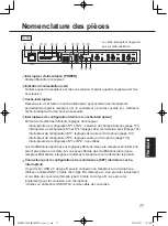 Preview for 77 page of Panasonic WX-SR204P Operating Instructions Manual