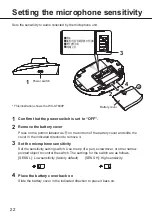 Предварительный просмотр 22 страницы Panasonic WX-ST600P Operating Instructions Manual