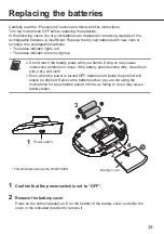 Предварительный просмотр 33 страницы Panasonic WX-ST600P Operating Instructions Manual