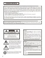 Preview for 2 page of Panasonic WX-Z3040A Operating Instructions Manual