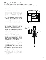 Preview for 25 page of Panasonic WXC3010 - CENTER MODULE - MULTI LANGUAGE Operating Instructions Manual