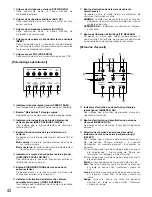 Предварительный просмотр 42 страницы Panasonic WXC3010 - CENTER MODULE - MULTI LANGUAGE Operating Instructions Manual