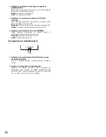 Preview for 50 page of Panasonic WXC3010 - CENTER MODULE - MULTI LANGUAGE Operating Instructions Manual