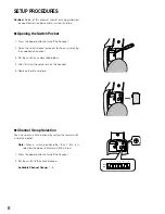 Preview for 8 page of Panasonic WXCH2050 - WIRELESS ORDER TAKER Instructions Manual