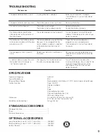 Preview for 9 page of Panasonic WXCH2050 - WIRELESS ORDER TAKER Operating Instructions Manual