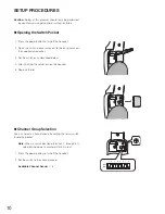 Preview for 10 page of Panasonic WXCH2050 - WIRELESS ORDER TAKER Operating Instructions Manual