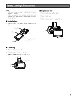 Предварительный просмотр 9 страницы Panasonic WXH3050 - ALL IN ONE HEADSET Operating Instructions Manual