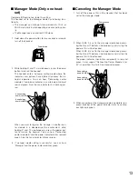 Preview for 13 page of Panasonic WXH3050 - ALL IN ONE HEADSET Operating Instructions Manual