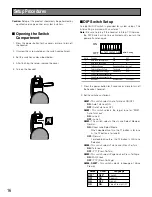 Предварительный просмотр 16 страницы Panasonic WXH3050 - ALL IN ONE HEADSET Operating Instructions Manual