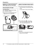 Предварительный просмотр 14 страницы Panasonic X-TG5634 Operating Instructions Manual