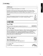 Preview for 6 page of Panasonic X400 Operating Instructions Manual