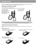 Preview for 9 page of Panasonic X400 User Manual