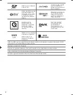 Preview for 3 page of Panasonic X50D series Operating Instructions Manual