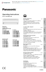 Panasonic XE Series Operating Instructions Manual preview