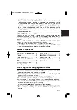 Preview for 3 page of Panasonic YAX800G Operating Instructions Manual