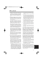 Preview for 101 page of Panasonic YAX800G Operating Instructions Manual