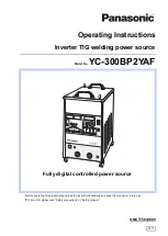 Preview for 1 page of Panasonic YC-300BP2YAF Operating Instructions Manual