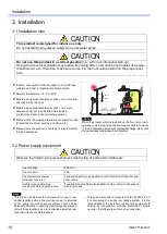 Preview for 10 page of Panasonic YC-300BZ3YHD Operating Instructions Manual