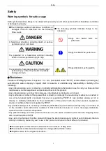 Предварительный просмотр 4 страницы Panasonic YC-315TX Operating Instructions Manual