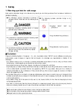 Предварительный просмотр 4 страницы Panasonic YC-400TX4 Operating Instructions Manual