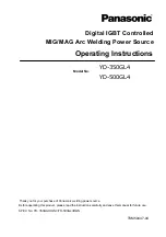 Preview for 1 page of Panasonic YD-350GL4 Operating Instructions Manual