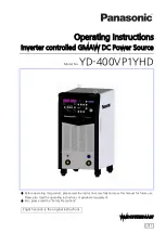 Panasonic YD-400VP1YHD Operating Instructions Manual preview