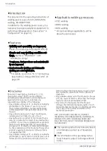 Preview for 2 page of Panasonic YD-400VP1YHD Operating Instructions Manual