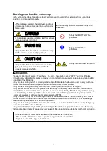 Предварительный просмотр 4 страницы Panasonic YD-630AT Operating Instructions Manual