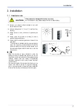 Предварительный просмотр 7 страницы Panasonic YF-0201Z5HGF Operating Instructions Manual