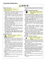 Preview for 5 page of Panasonic YP-060PF Operating Instructions Manual
