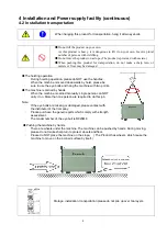 Preview for 13 page of Panasonic YP-060PF Operating Instructions Manual